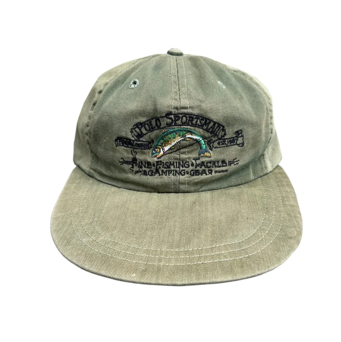 トップス 90s Polo Ralph Lauren COUNTRY Fishing Ralph Lauren Polo Country Polo Sportsman Hat Cap Fitted Long